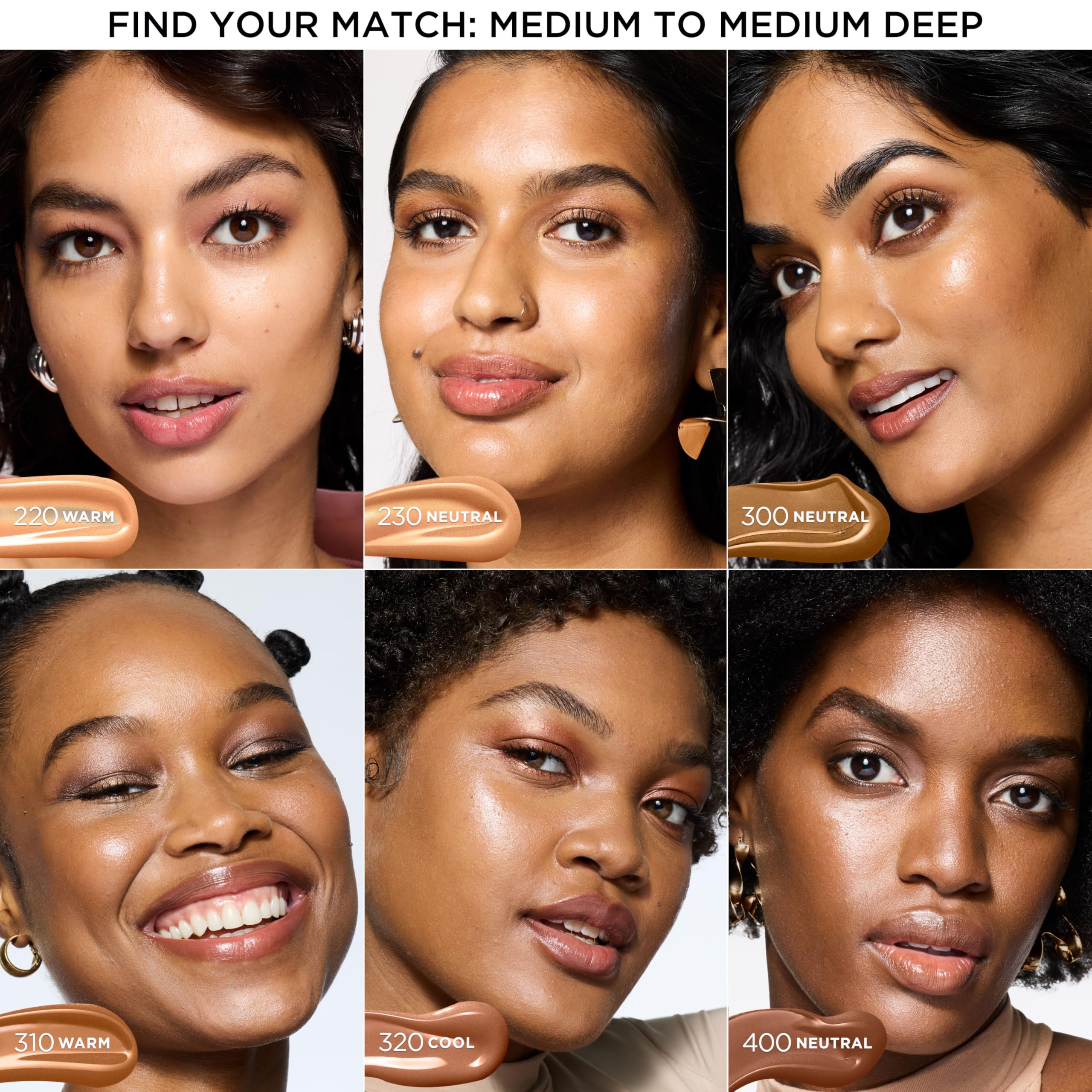 L'Oreal Paris Lumi Le Glow Tint on-face application preview emphasizes breathable second-skin feel.