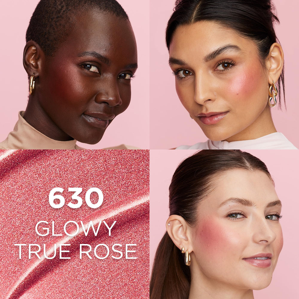L'Oreal Paris Lumi Le Liquid Blush pinky-nudes for soft everyday color.