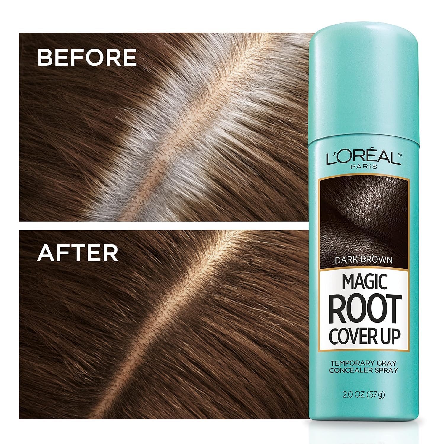 Between-salon use: quick color refresh for gray roots.