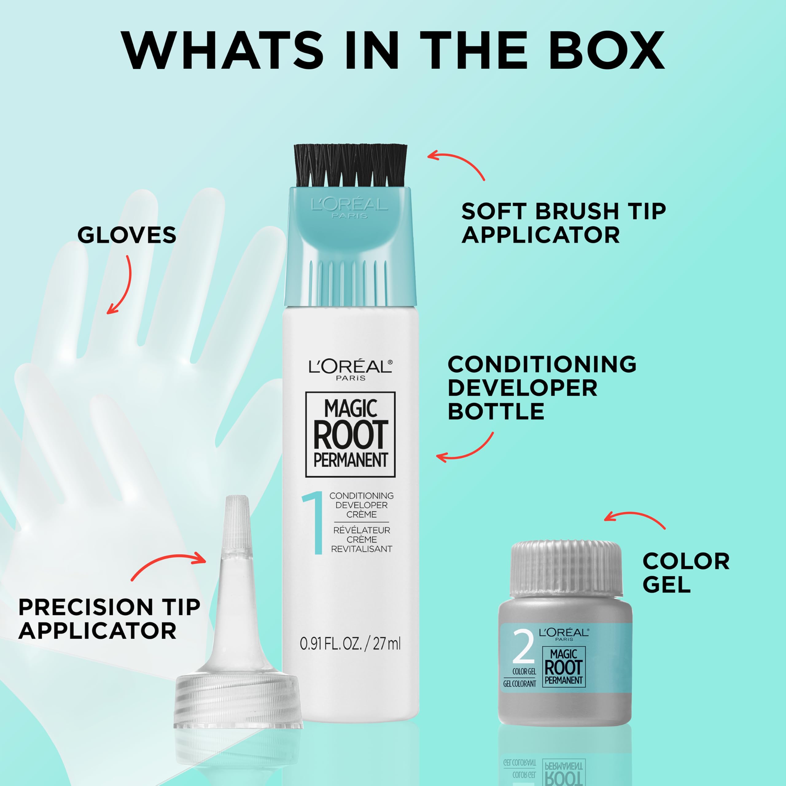 L'Oreal Paris Magic Root color gel delivers 10-minute gray coverage