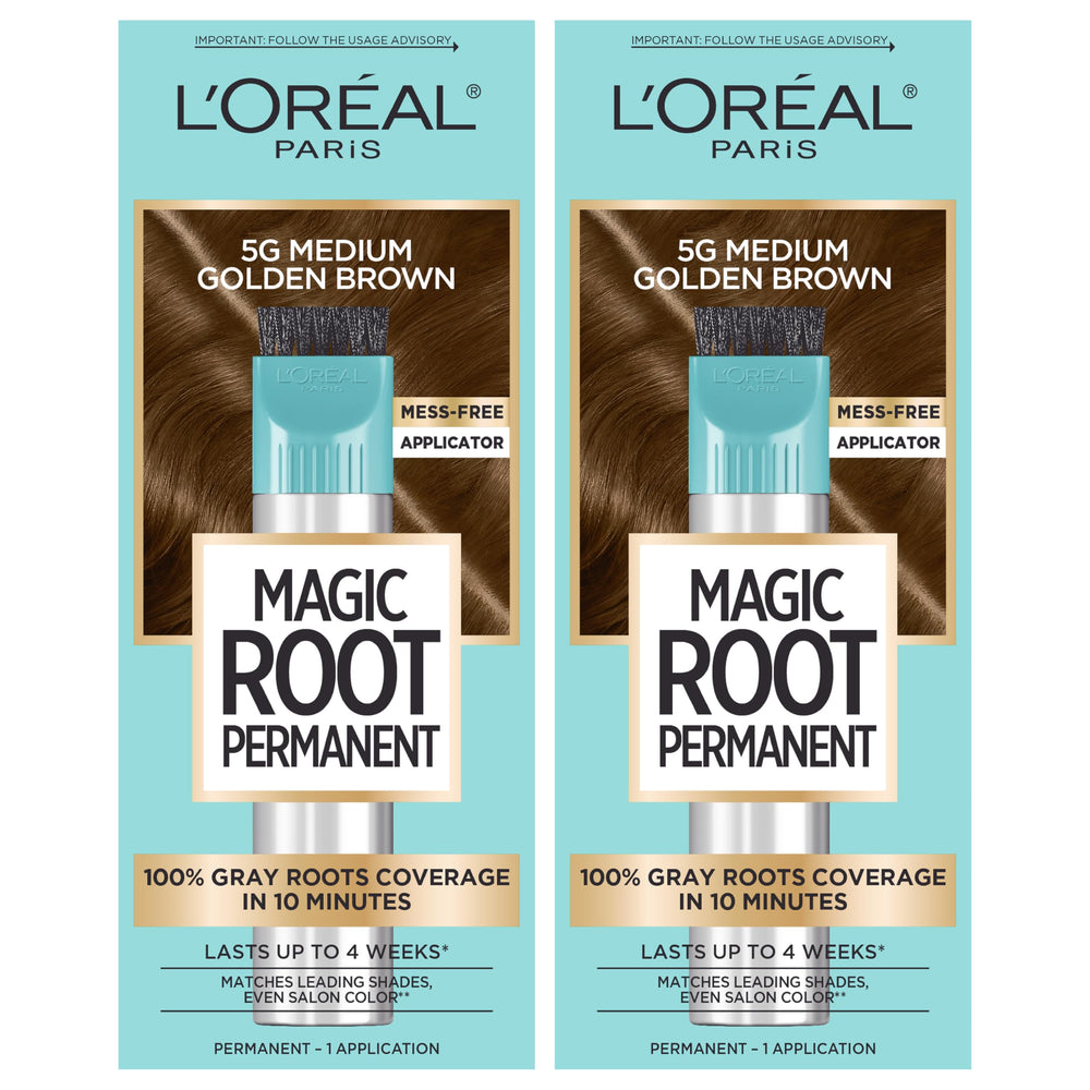 L'Oreal Paris Magic Root Permanent Hair Color box for fast gray coverage