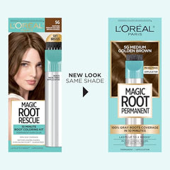 L'Oreal Paris Magic Root precision brush close-up aids quick touch-ups
