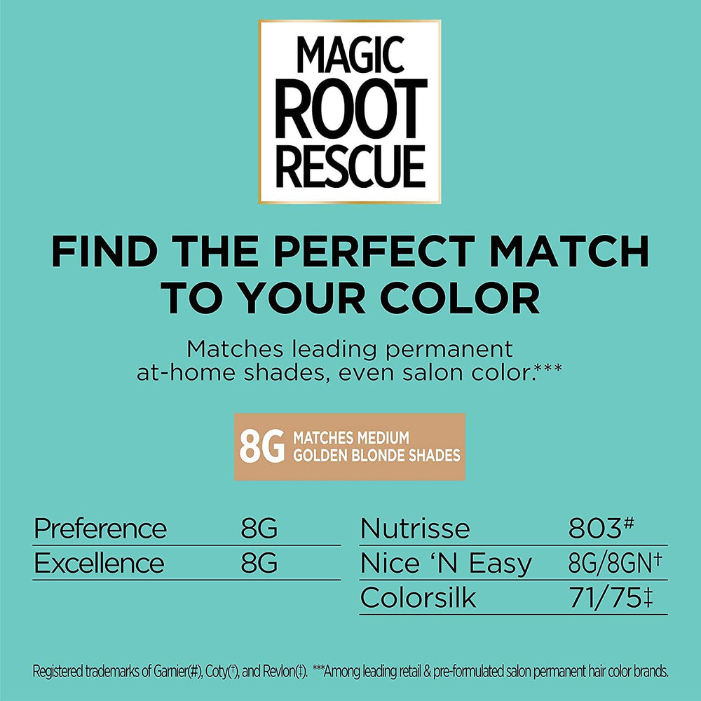 L'Oreal Paris Magic Root Rescue color gel delivers even gray coverage.
