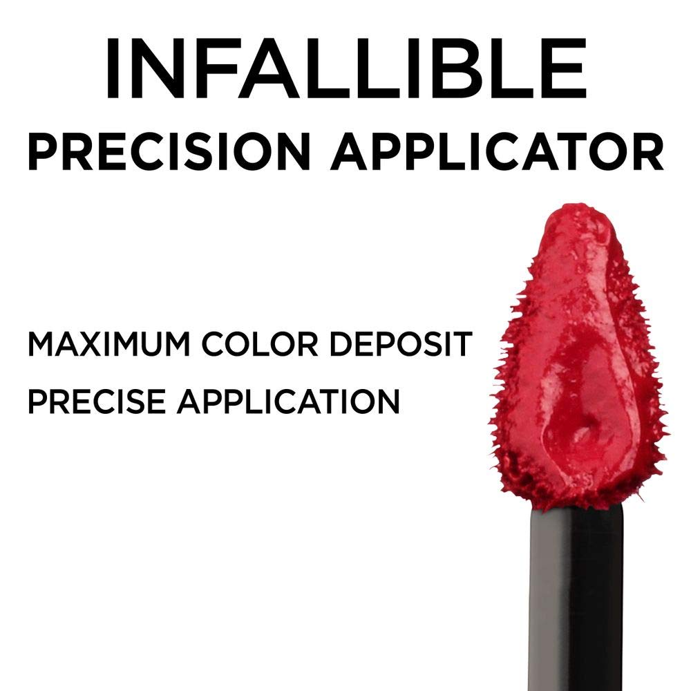 L’Oréal Paris makeup display featuring Coral Sands for a polished lip.