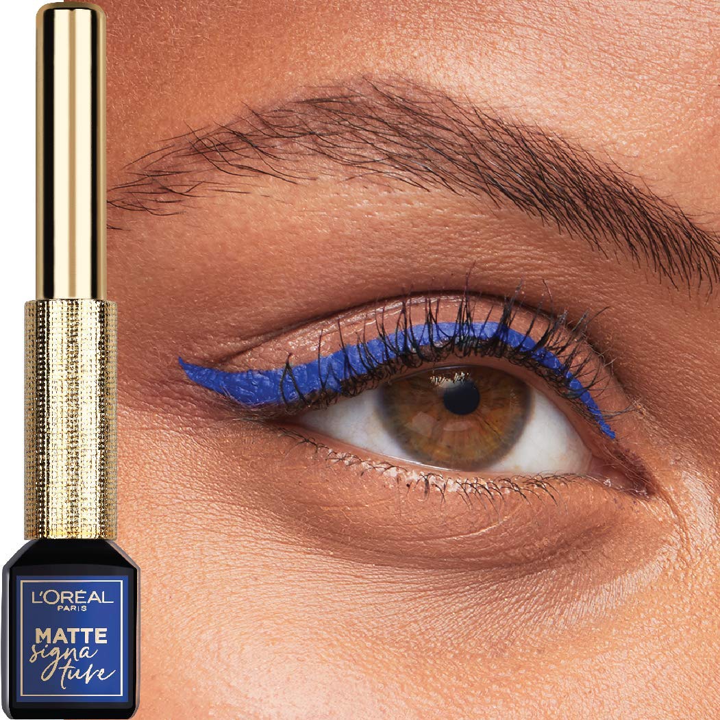 L’Oréal Paris Matte Signature ophthalmologist-tested label indicating eye safety.