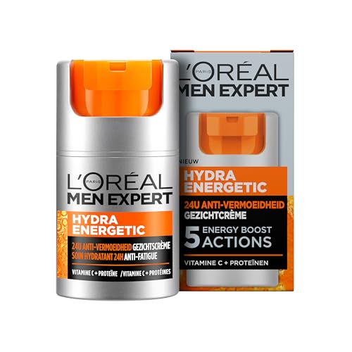L’Oréal Paris Men Expert Hydra Energetic texture-on-skin shows smooth, non-greasy application.