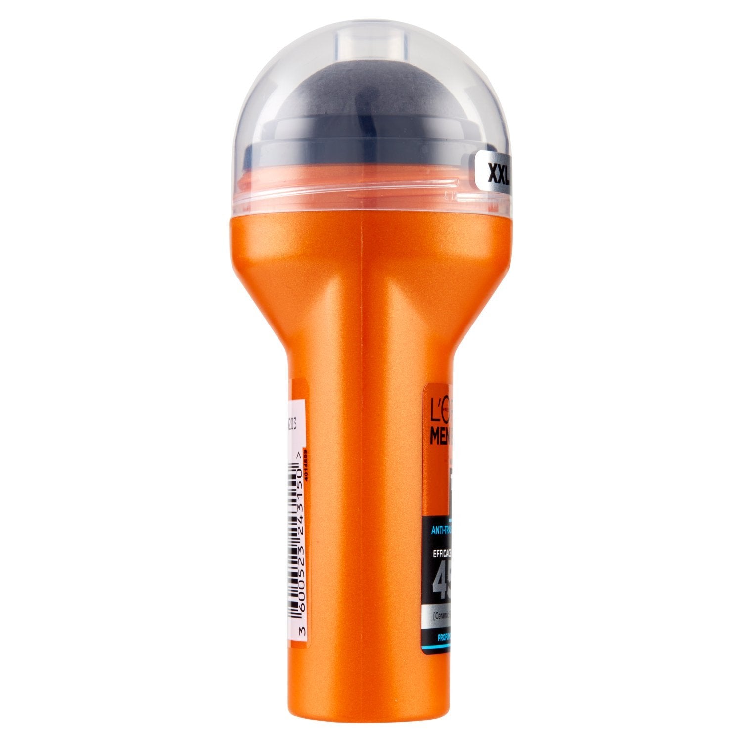 L’Oréal Paris Men Expert Carbon Protect Thermic Resist label closeup highlights the heat-ready formula.