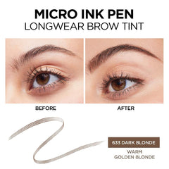 L'Oreal Paris Micro Ink Pen demonstrates 48-hour wear on brows in real-use scenarios.