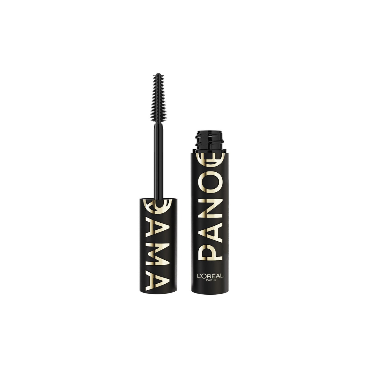 L'Oreal Paris Panorama Mascara brush close-up delivering bold volume