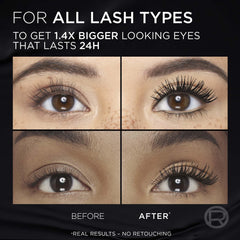 L'Oreal Paris Panorama Mascara lashes boosted with panoramic volume