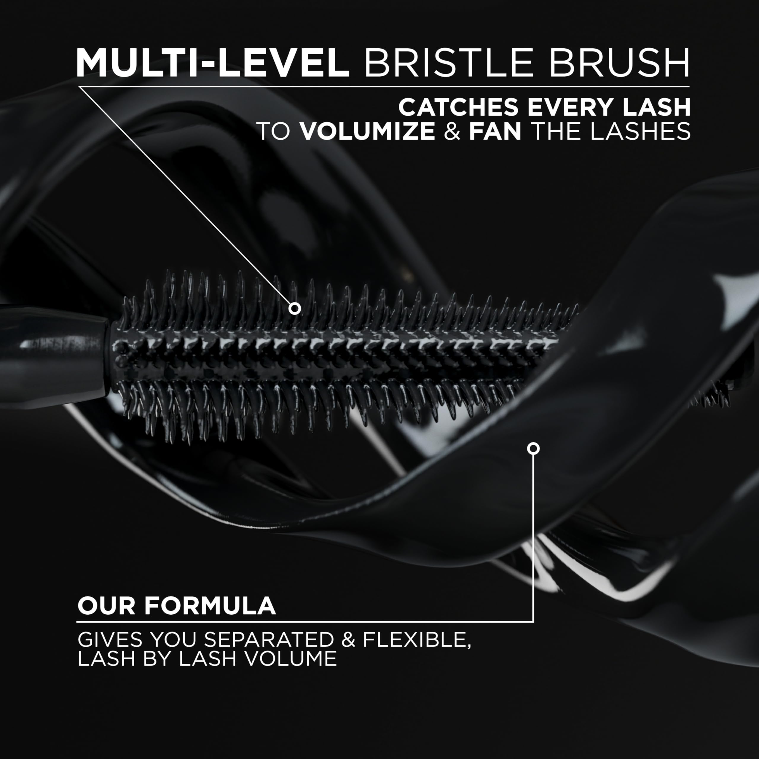 L'Oreal Paris Panorama Mascara waterproof swatches demonstrate smudge resistance for daily confidence