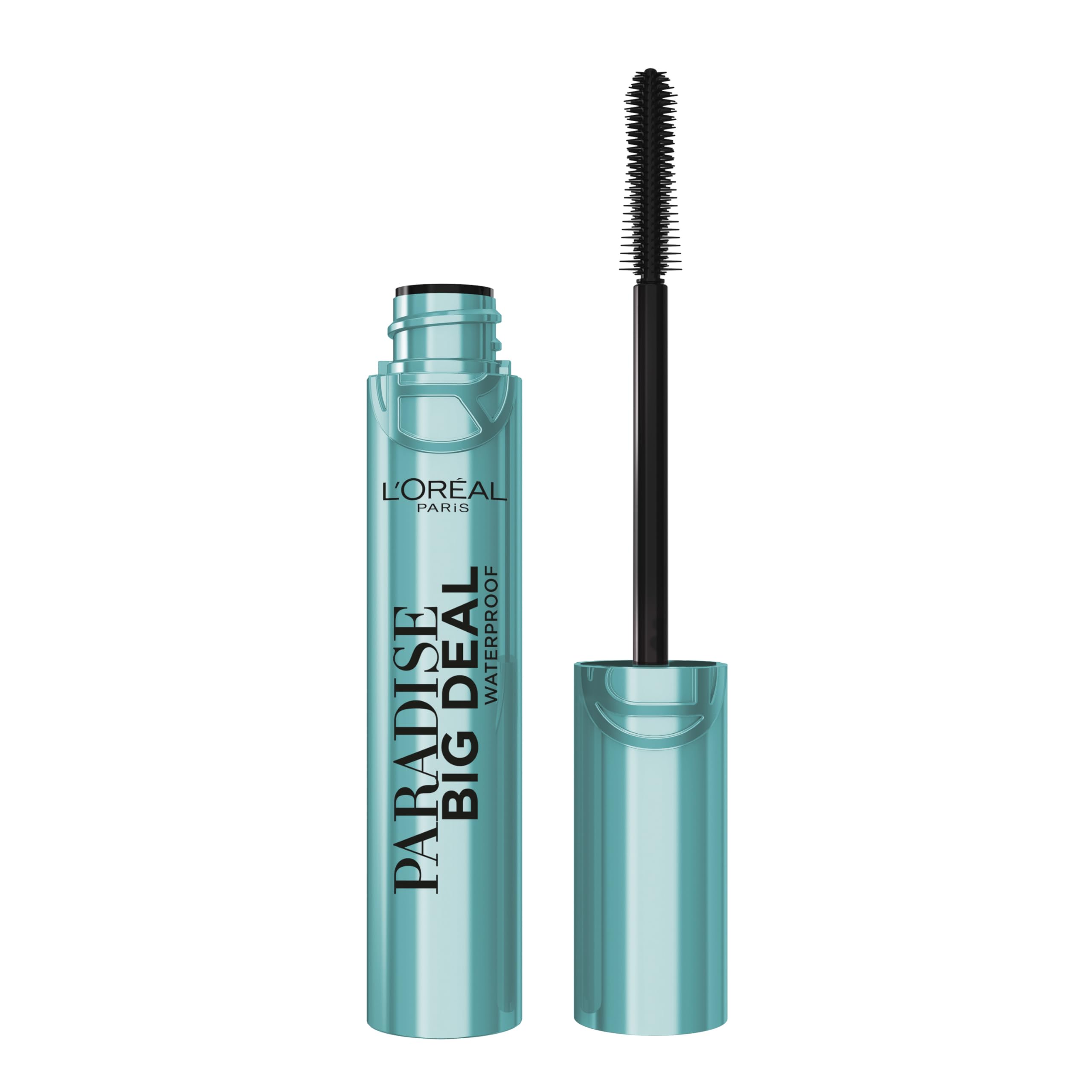 L'Oreal Paris Paradise Big Deal mascara cross-conic brush coats lashes for clump-free volume.