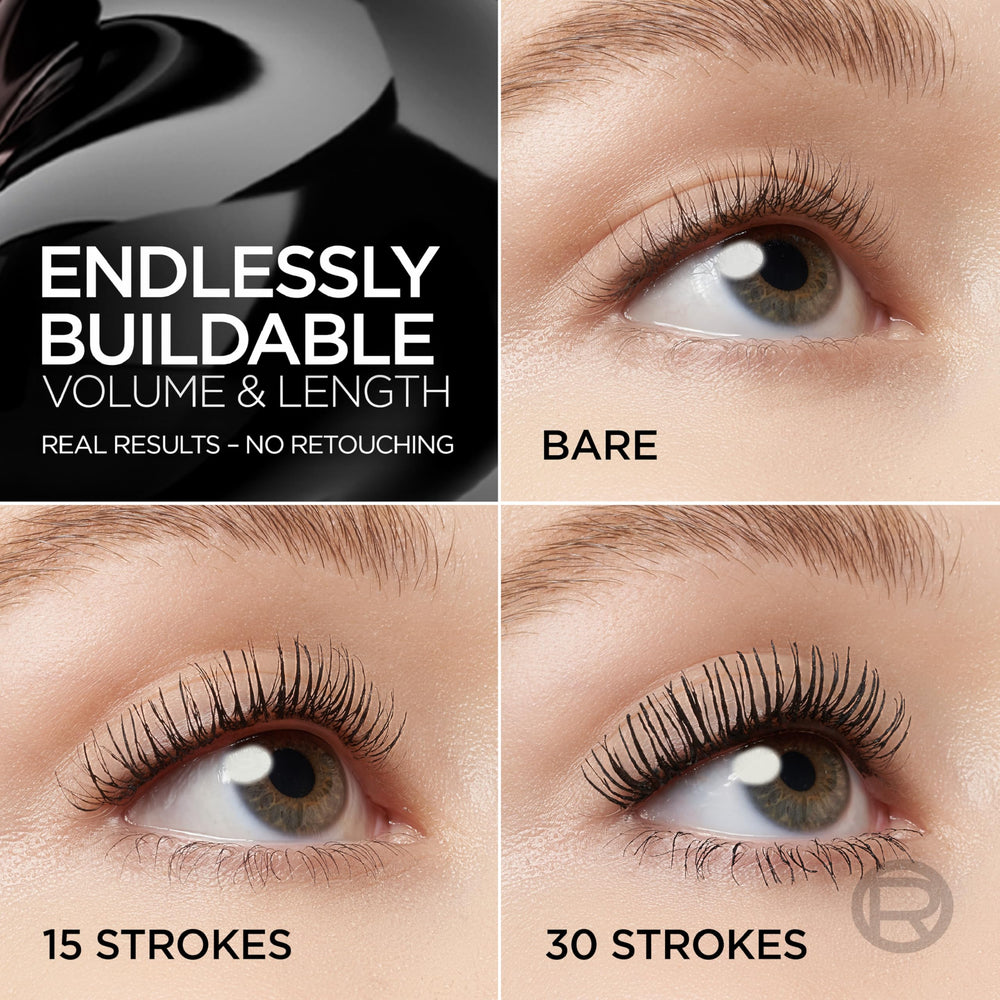 L'Oreal Paris Paradise Big Deal Mascara lash coating for even coverage.