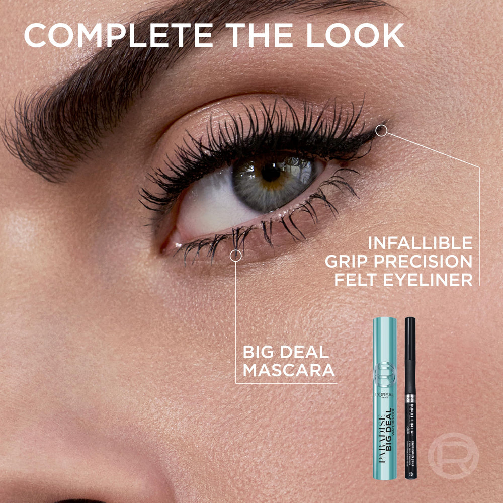 L'Oreal Paris Paradise Big Deal mascara suitable for sensitive eyes and contact lens wearers.