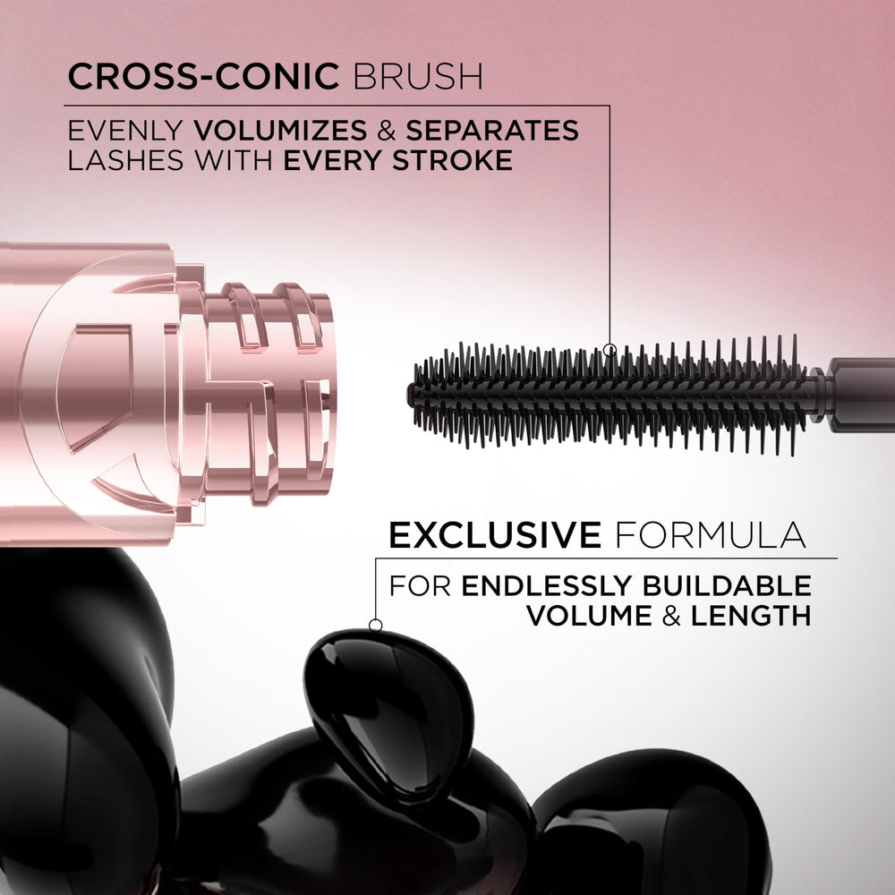 L'Oreal Paris Paradise Big Deal Mascara wash-off formula easy to remove at end of day.