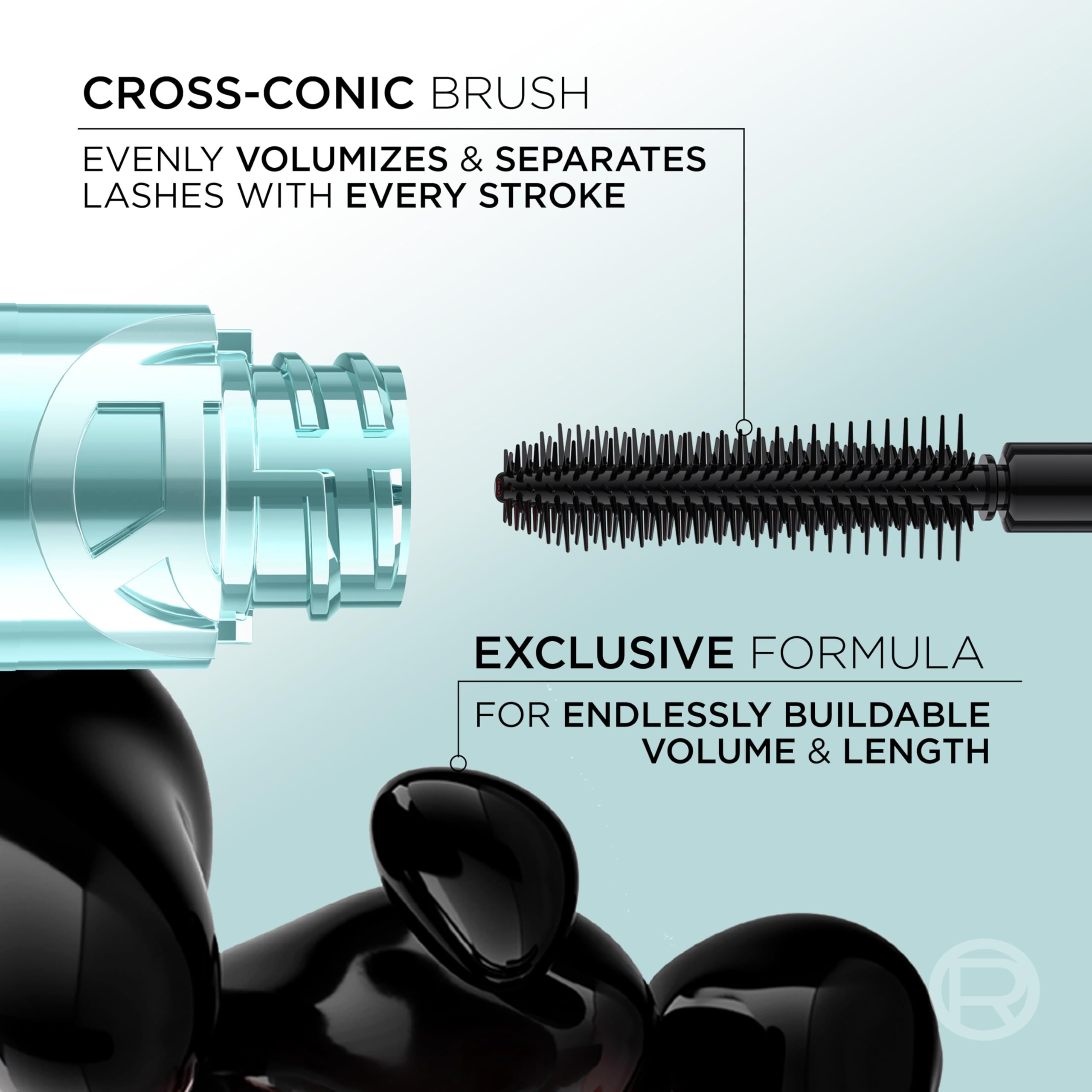 L'Oreal Paris Paradise Big Deal waterproof formula resists smudging all day.