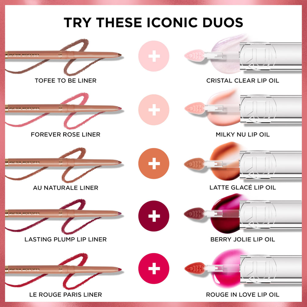 L'Oreal Paris Lip Oil bottle close-up – creamy gloss with glass-like shine.