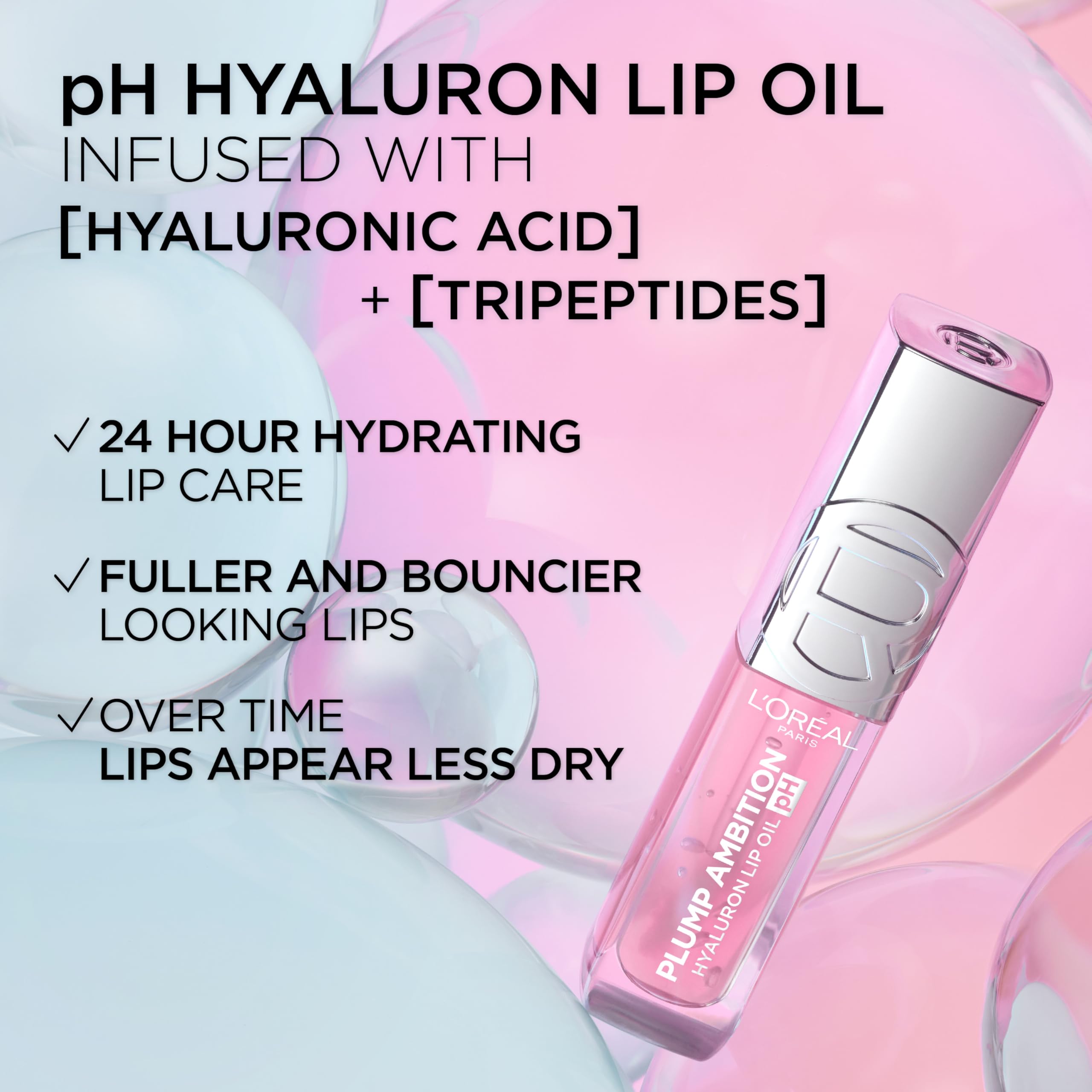 050 Lilac shade visible on packaging of the lip oil.