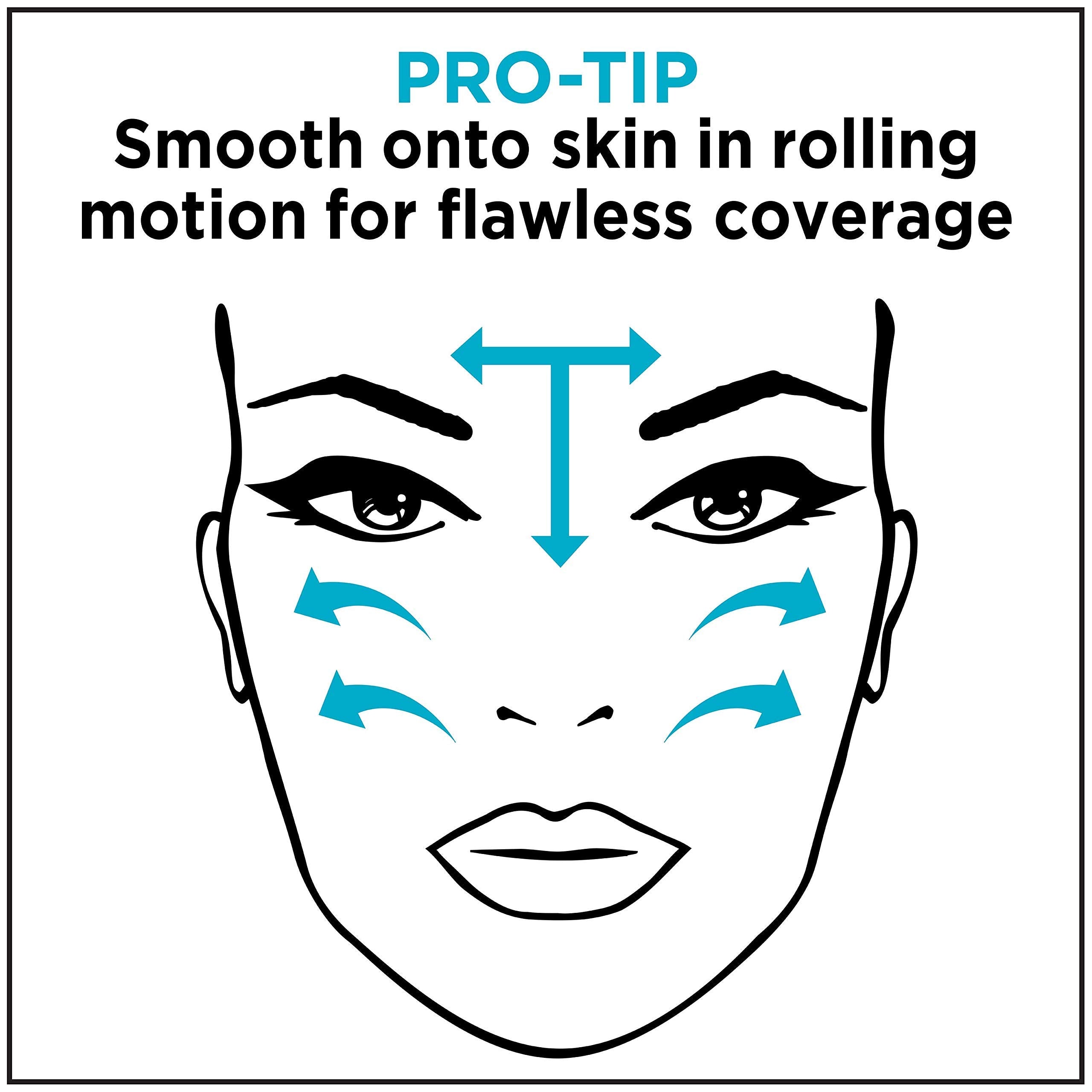 Pro Spray and Set bottle shown to extend wear and glow