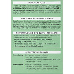 L'Oreal Paris Red Algae ingredient close-up highlighting exfoliation benefits.