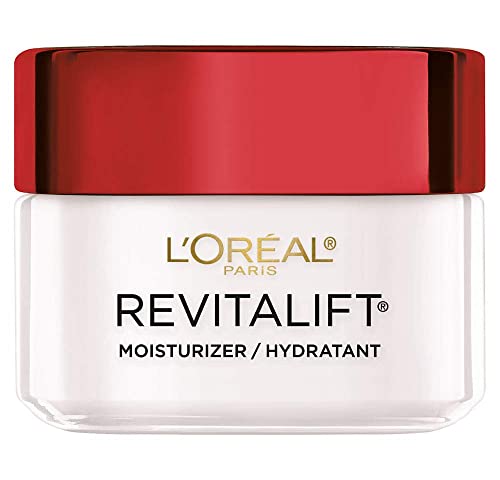 L'Oreal Paris Revitalift packaging box ready for daily anti-aging routine.