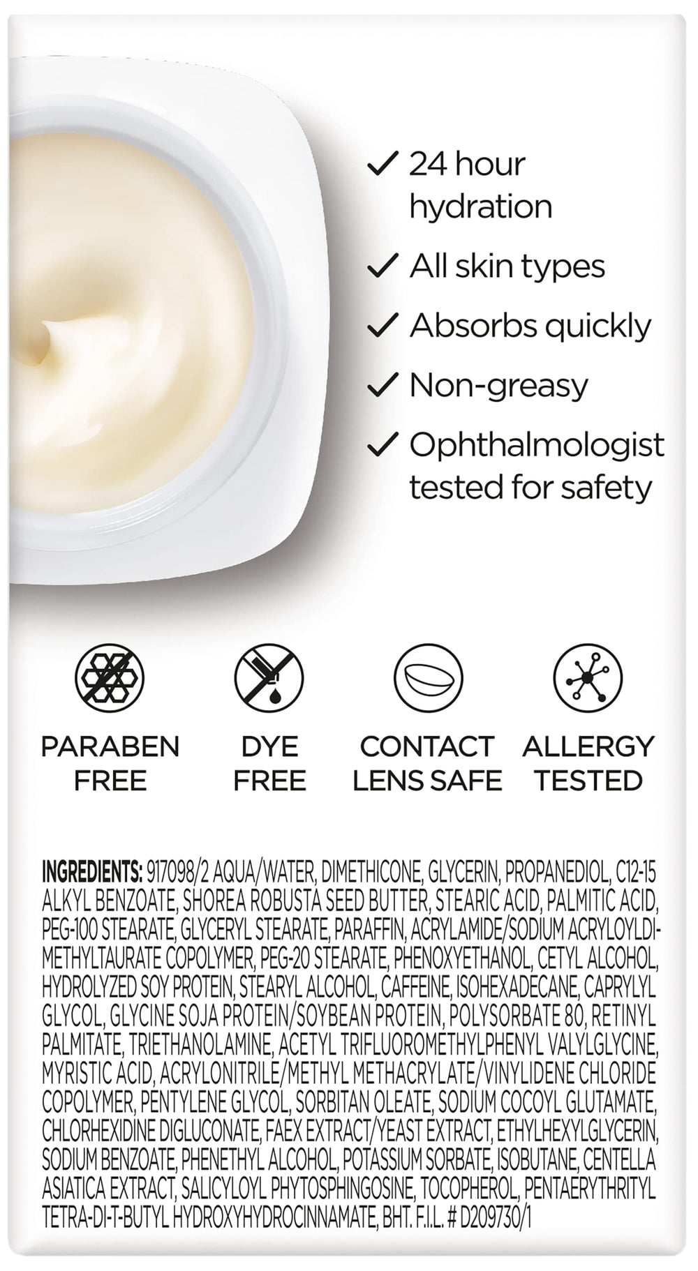 L'Oreal Paris Revitalift skin-care routine graphic illustrates easy daily integration.