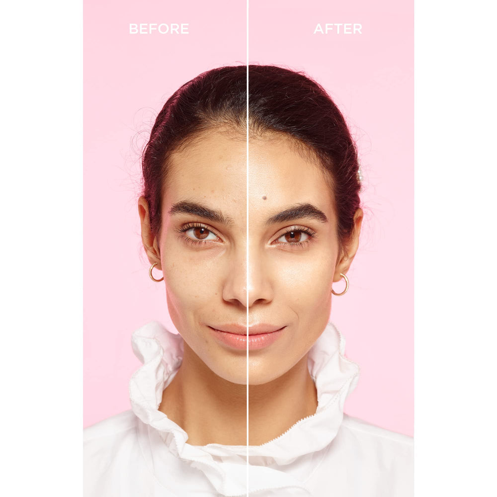 L'Oreal Paris Skin Paradise aloe vera and witch hazel blend on skin