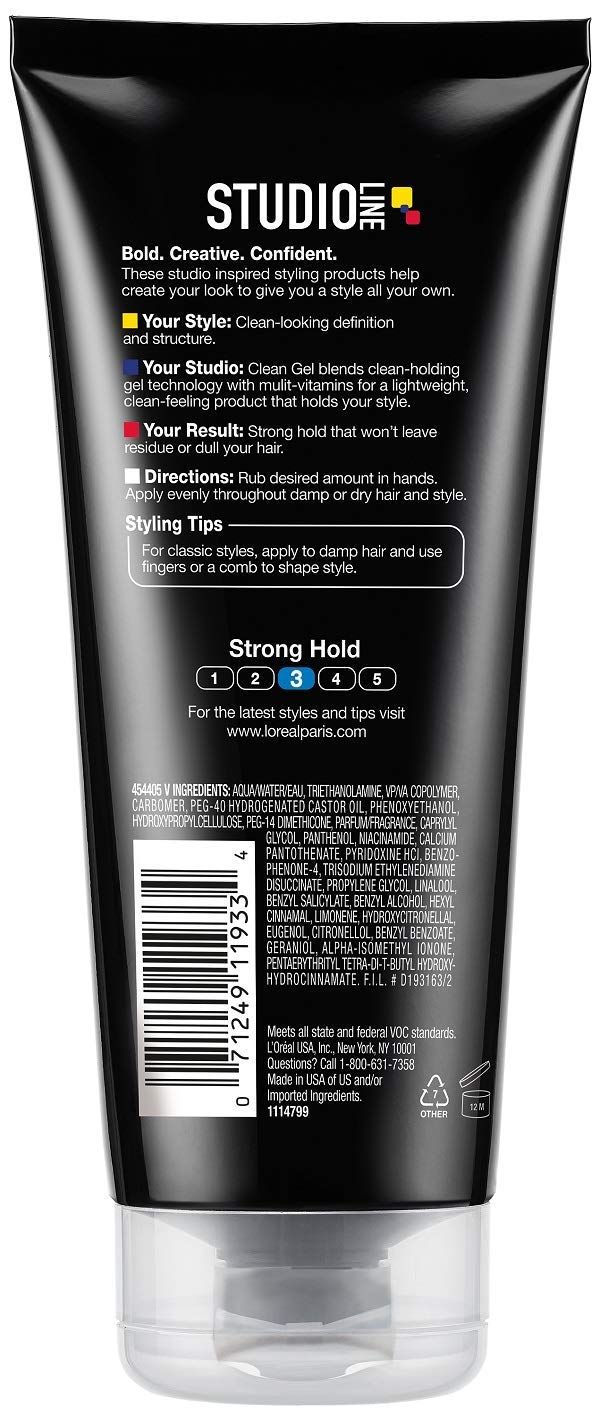 L'Oreal Paris Studio Line clear minded gel defines hair with no build-up