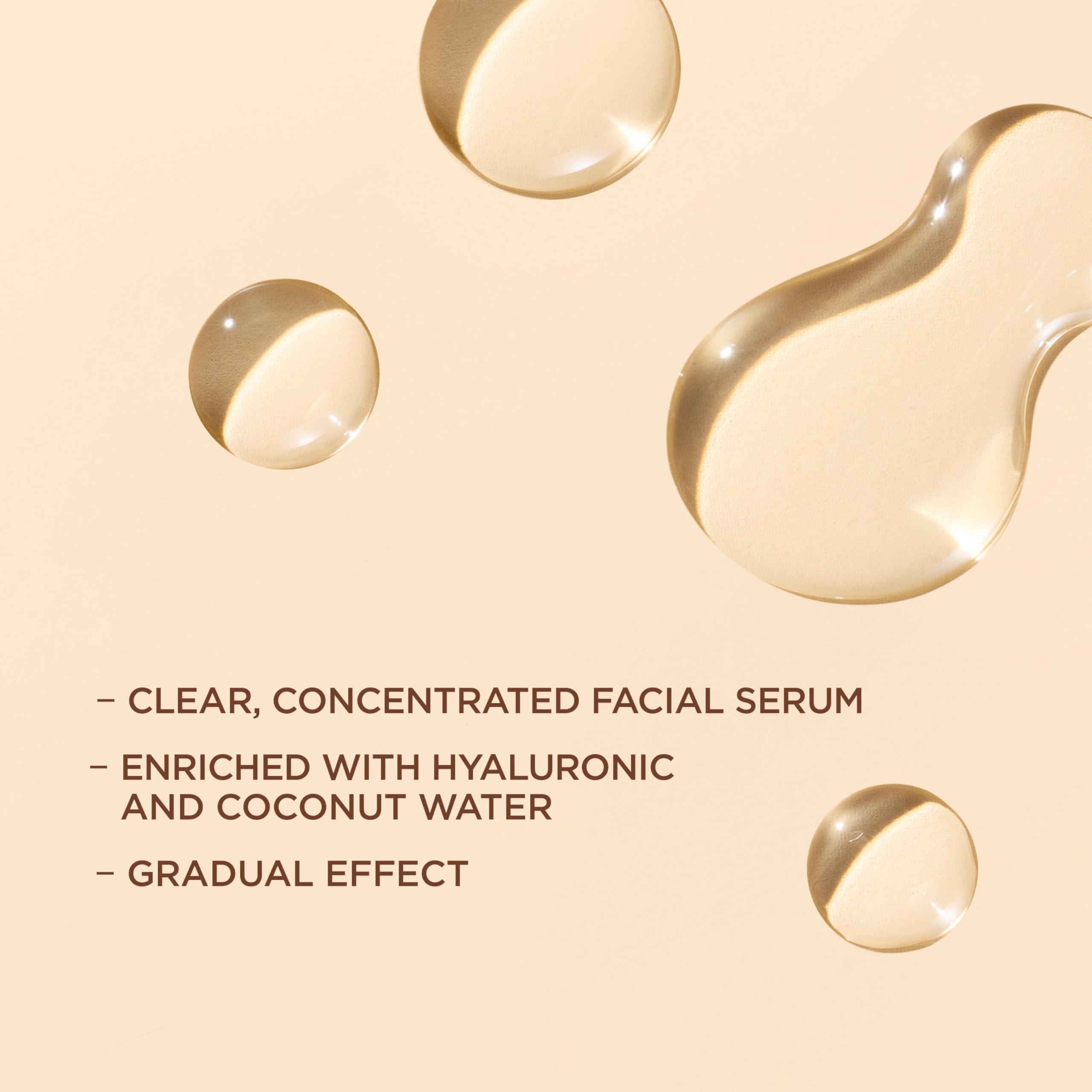 L'Oreal Paris Sublime Bronze facial drops moisturizer-mix shows creamy, non-sticky texture.