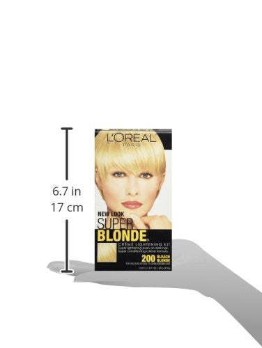 L'Oreal Paris Super Blonde kit gloves ready for precise, mess-free mixing
