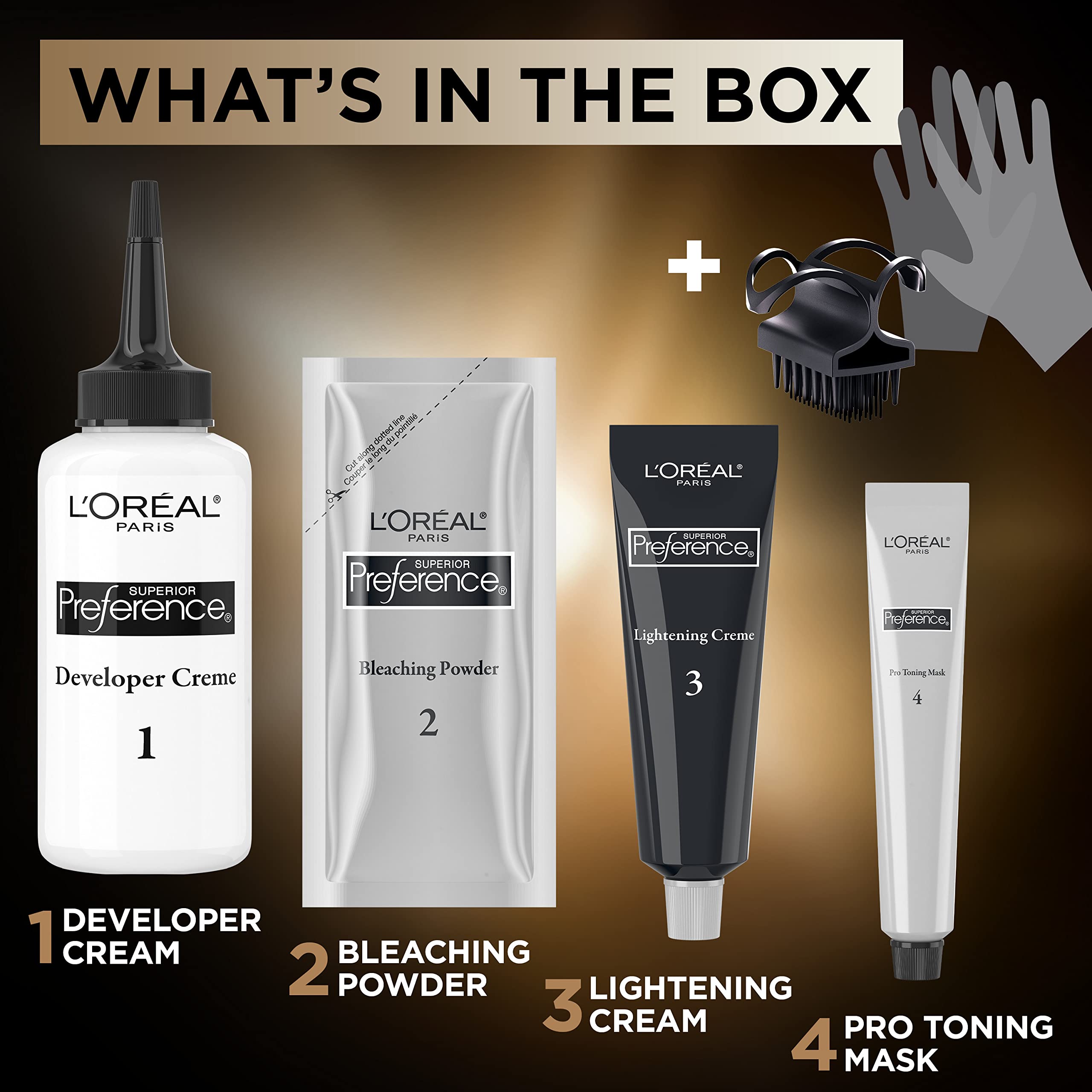 L'Oreal Paris Superior Preference Balayage Kit: cabello-enciende-color-en-casa para brillo.