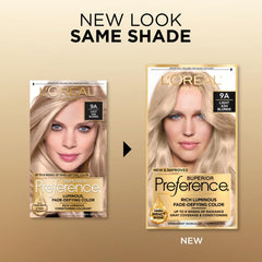 L'Oreal Paris Superior Preference no-drip hair dye for cleaner, even results.