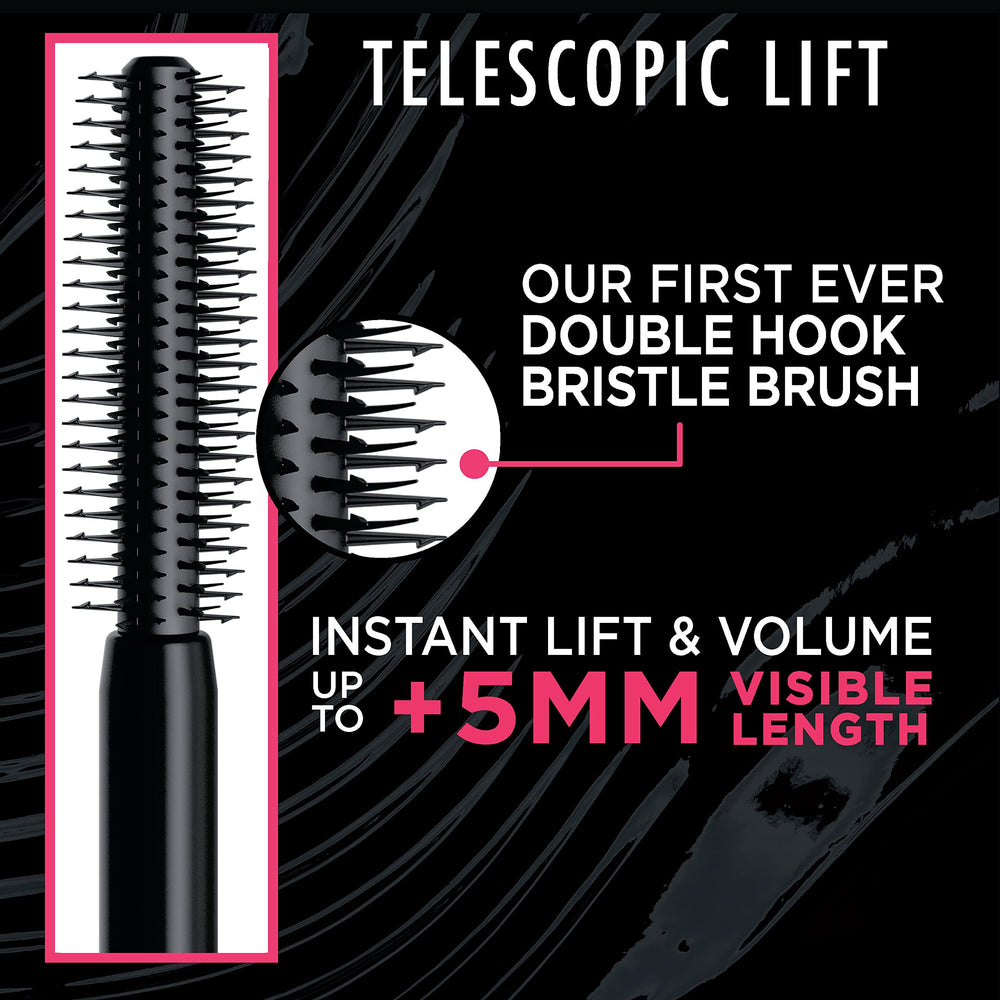 L’Oréal Paris Telescopic Lift mascara lengthening visual highlighting up to 5mm length
