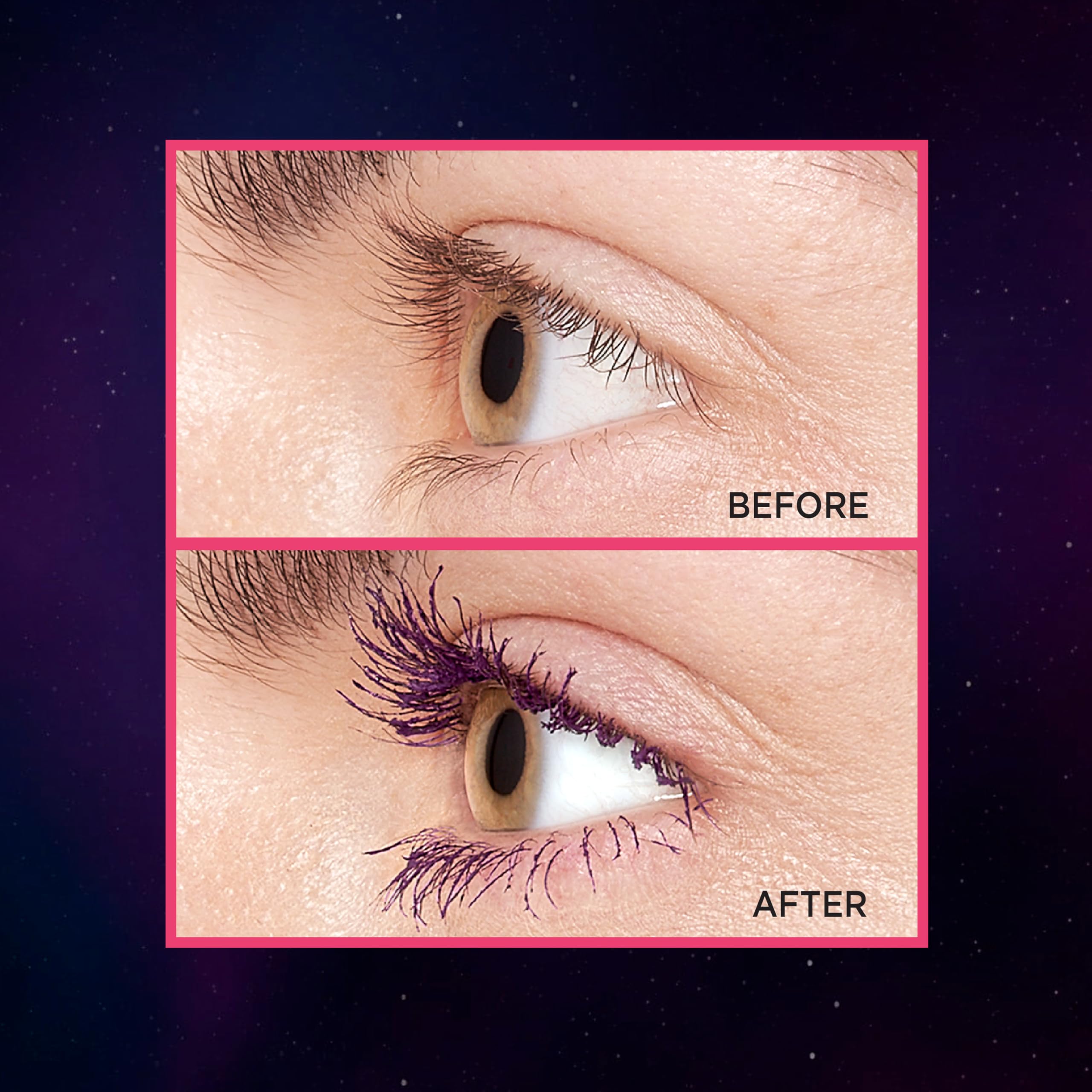 L’Oréal Paris Telescopic Lift packaging close-up highlighting washable color shade option.