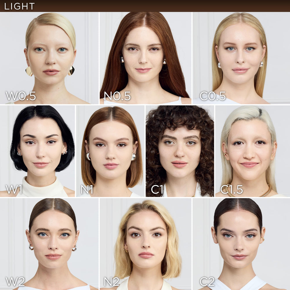 L'Oreal Paris True Match 47-shade range highlights diverse undertones for many skin tones.