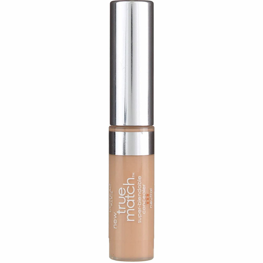 L'Oreal Paris True Match Concealer Neutral N1-2-3 closeup shows seamless blend for natural complexion