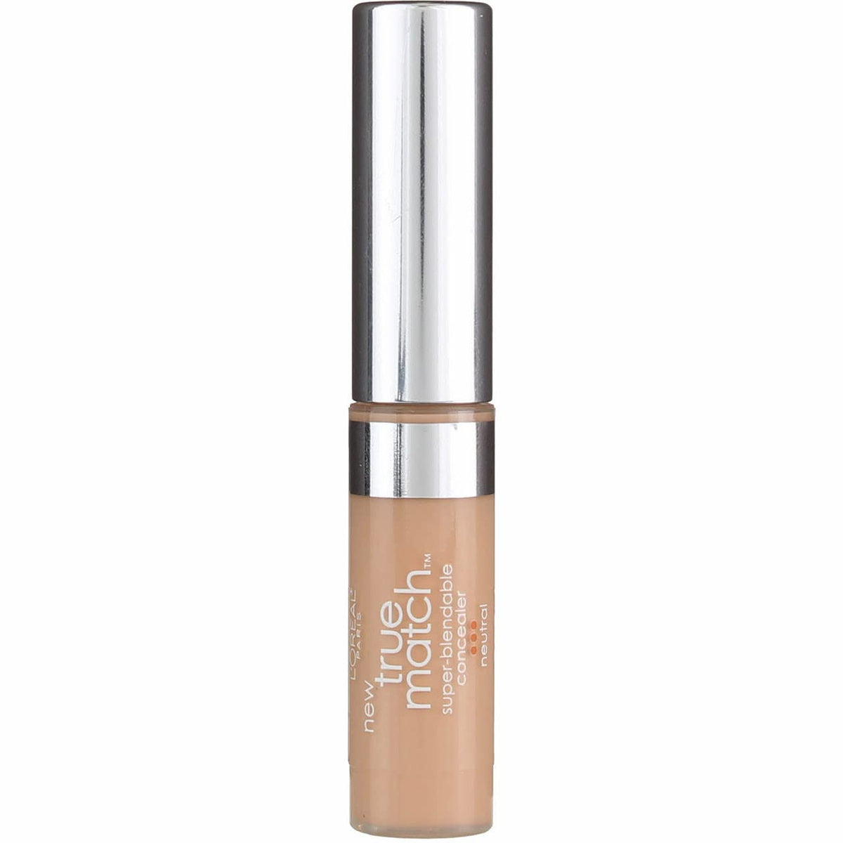 L'Oreal Paris True Match Concealer Neutral N1-2-3 closeup shows seamless blend for natural complexion