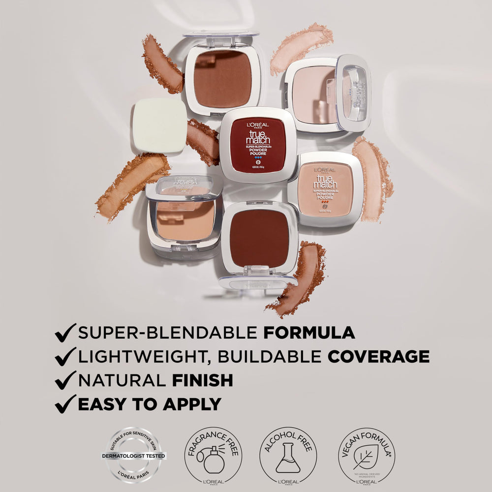 L'Oreal Paris True Match minimizes pores for a smoother, cakey-free look.