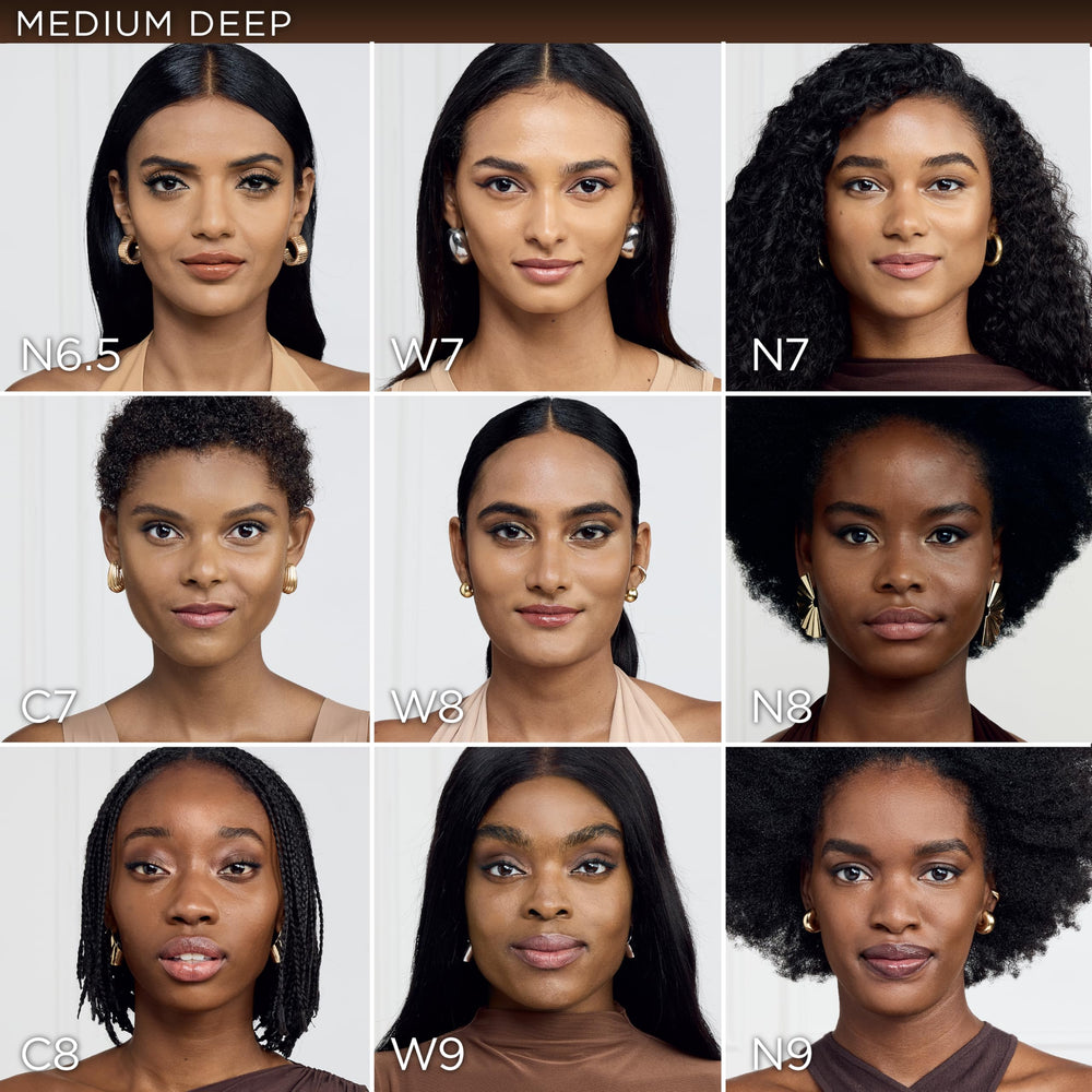 L'Oreal Paris True Match natural finish applied on skin for seamless look.