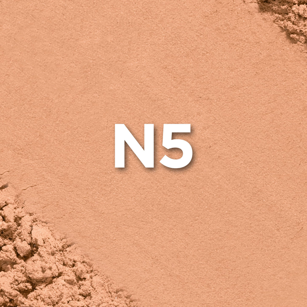 L'Oreal Paris True Match powder foundation N5 minimizes pores on skin texture