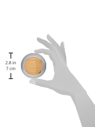 L’Oréal Paris True Match Powder blends with foundation for seamless match.