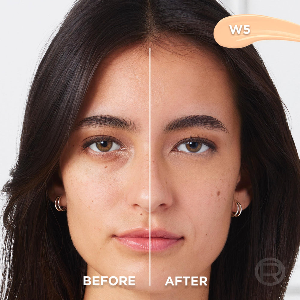 L'Oreal Paris True Match Radiant Serum Concealer flat-tip applicator delivers precise one-swipe coverage.
