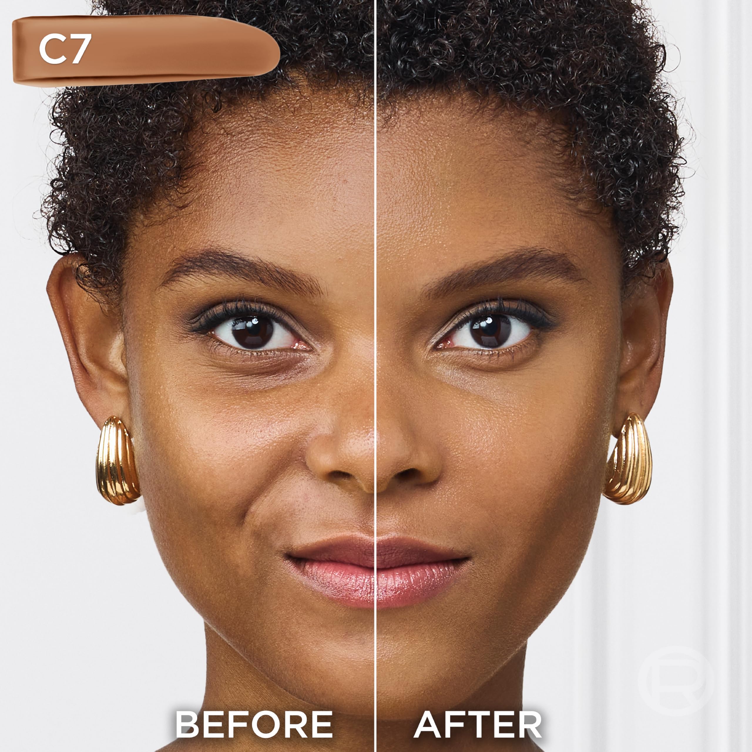 L'Oreal Paris True Match undertone swatch highlighting cool, neutral, and warm options.