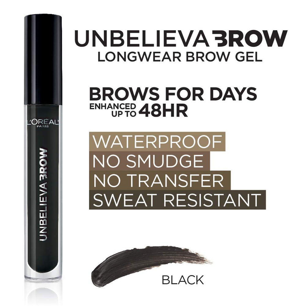 L'Oreal Paris Unbelieva-Brow wear-test shows longwear and transfer resistance