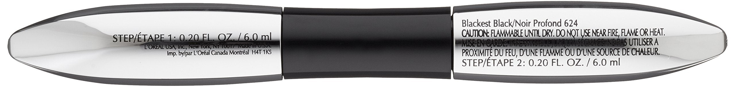 L’Oréal Paris Voluminous Superstar Mascara close-up highlights sculpted, voluminous lashes after layering.