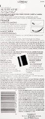 L’Oréal Paris Voluminous Superstar Red Carpet Extra mascara wand in use hints lift and length
