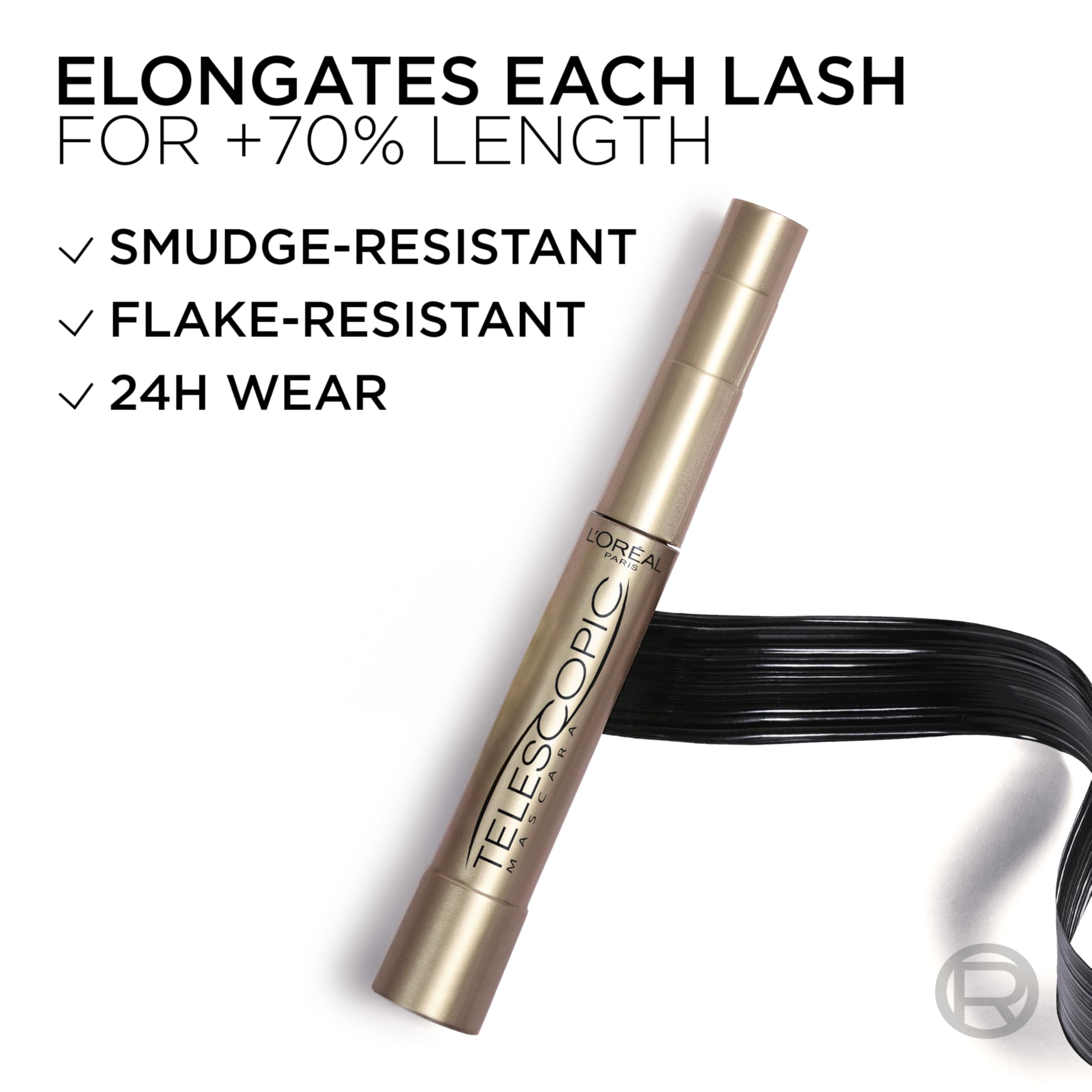 Ophthalmologist-tested and allergy-tested mascara supports safer wear.