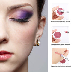Travel-ready silicone brushes shown in a compact case for on-the-go touch-ups.