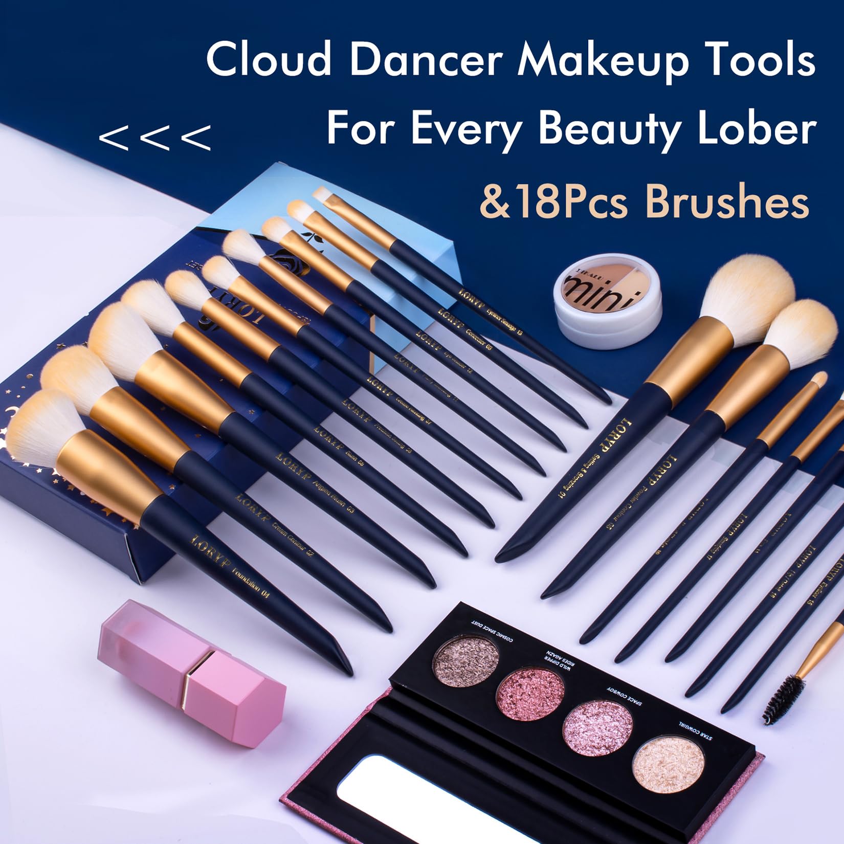 LORYP numbered brushes with a guide simplify learning and routine setup.