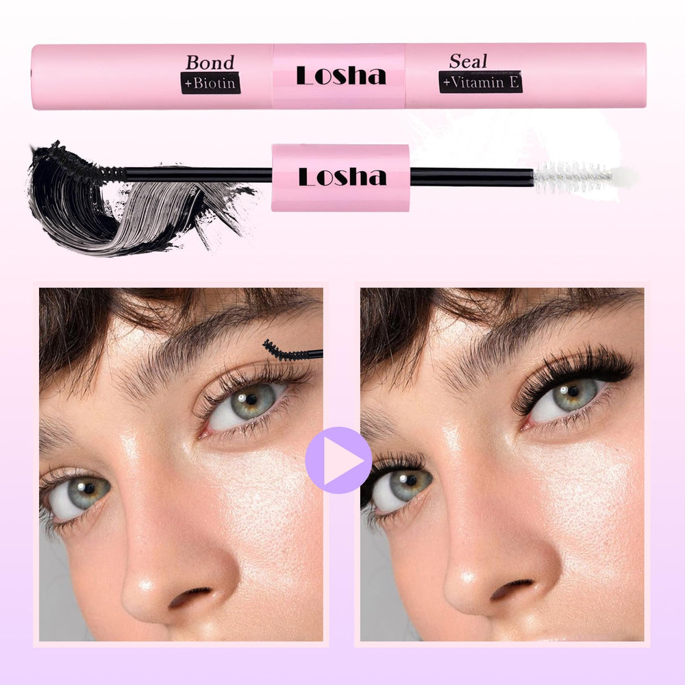 Losha locked-curl seal preserves curl throughout the day.